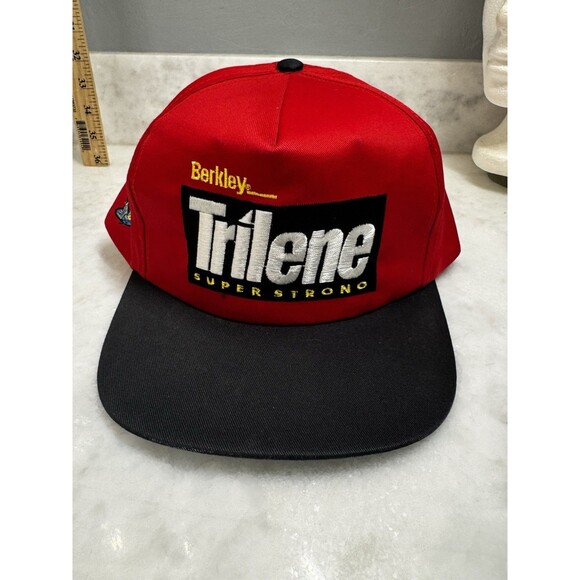 Berkley Trilene Super Strong Snapback Hat – Embroidered Largemouth Bass  New - Picture 9 of 12